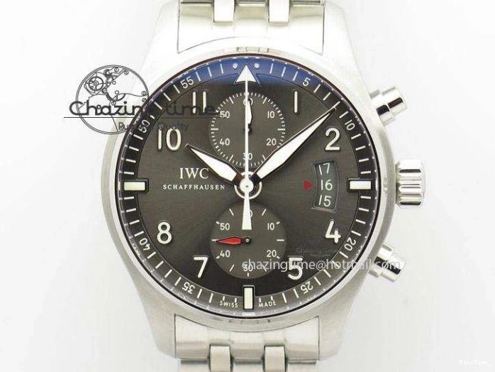 MIROTIME 0707 Portofino Chrono SS White Dial on SS Mesh Bracelet A Soft 7388